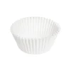 100 MOULES À MADELAINE PAPIER 2.5X1.6CM BLANC