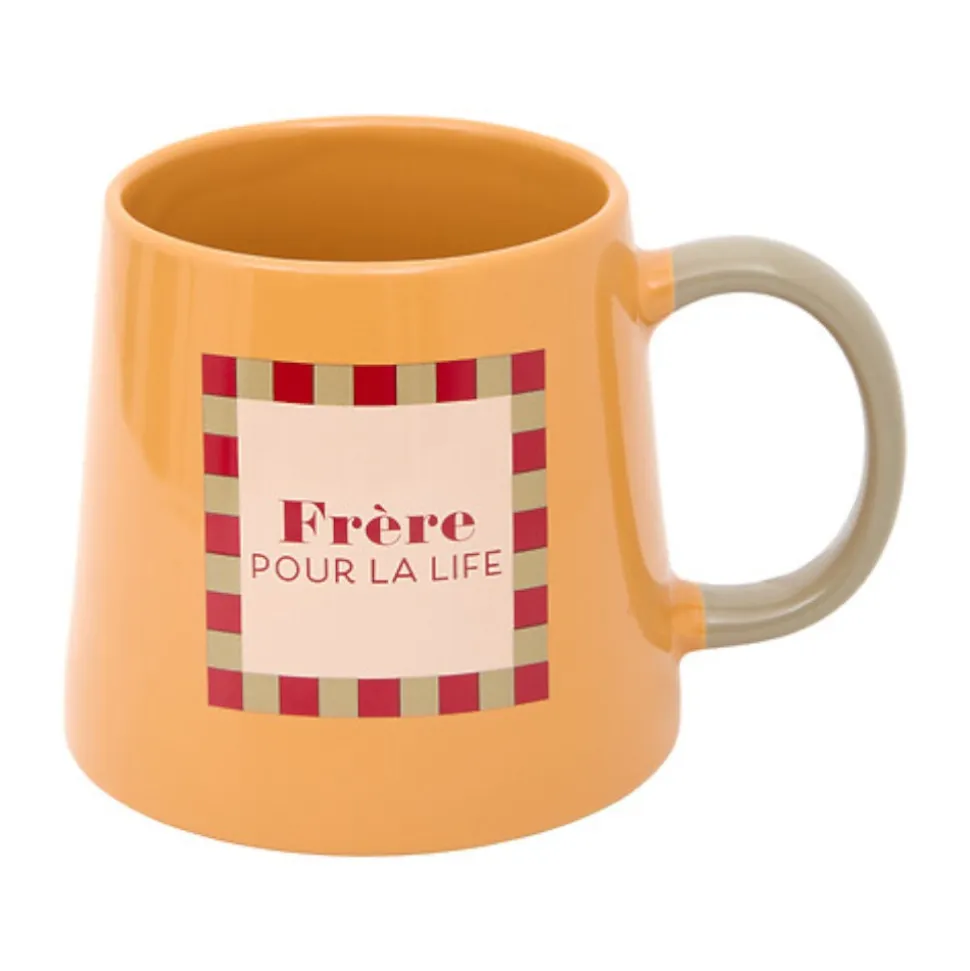 MUG PORCELAINE FAMILY MOOD 36CL COLORÉ
