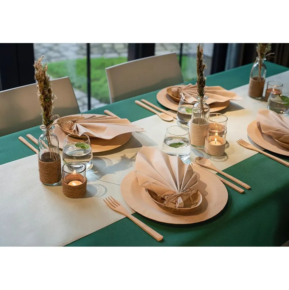 NAPPE PAPIER AIRLAID 25X1.2M VERT FORÊT