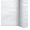 NAPPE PAPIER DAMASSÉ 100X1.18M BLANC