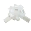 5 NOEUDS AUTOMATIQUES BLANC 25 CM