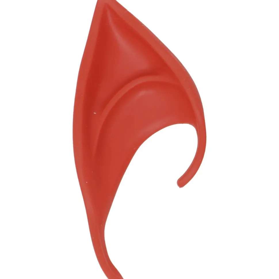 OREILLES PONTUES LATEX ROUGE DIABLE