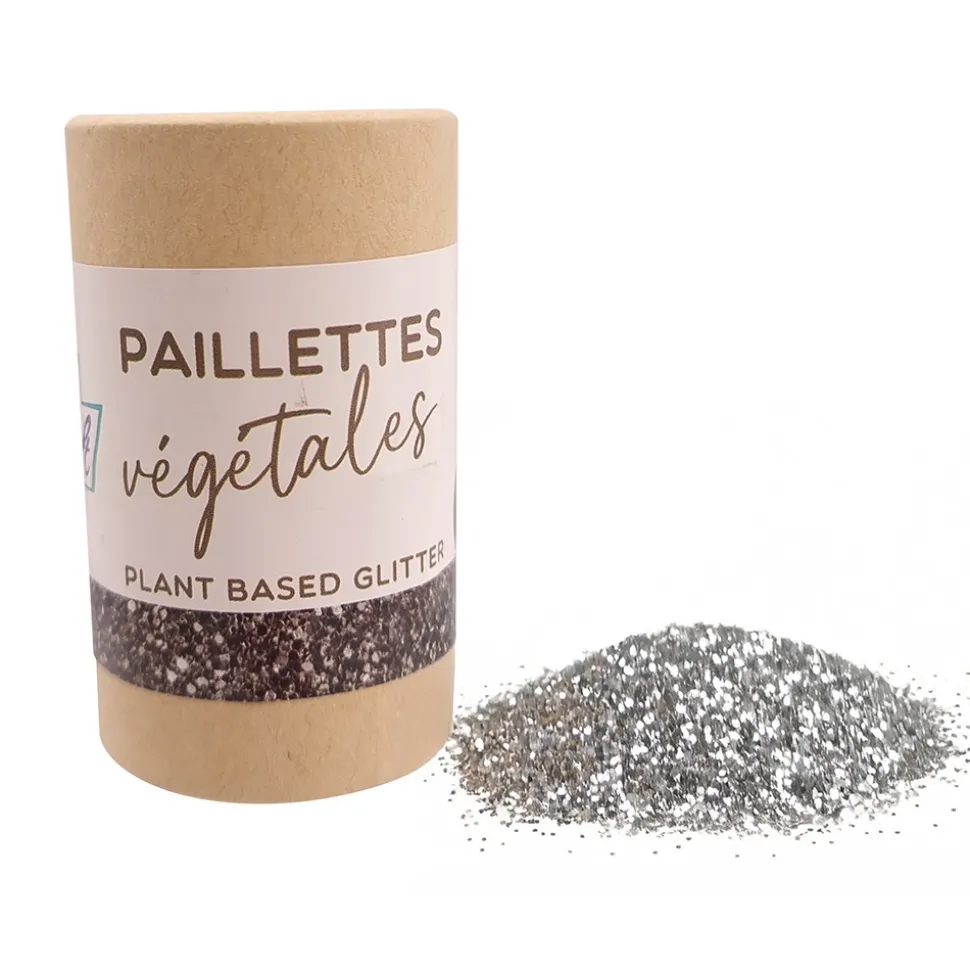 PAILLETTES VÉGÉTALES 35G ARGENT