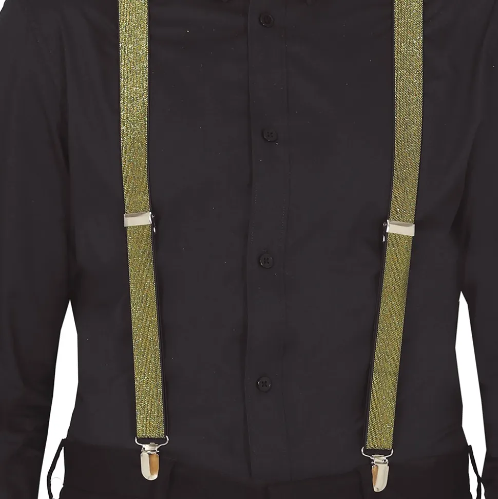 PAIRE DE BRETELLES POLYESTER OR HOMME