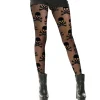 PAIRE DE COLLANTS RÉSILLES JOLLY ROGER FEMME