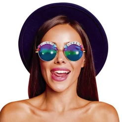 PAIRE DE LUNETTES FESTIVES DISCO QUEEN FEMME