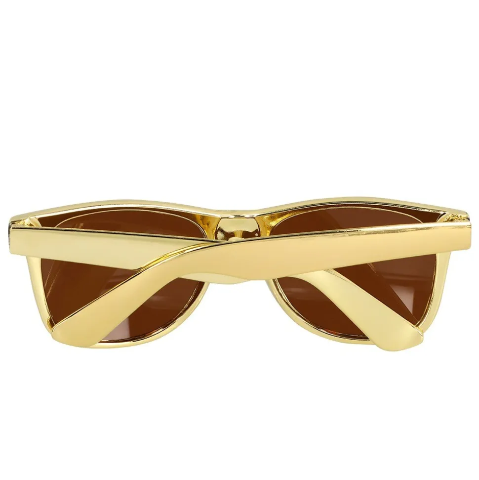 PAIRE DE LUNETTES OR VERRES TEINTÉES ADULTE