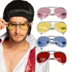 PAIRE DE LUNETTES ROCK N'ROLL ADULTE