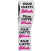 PAPIER TOILETTE WC HUMOUR CHATTE DÉLICATE