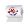 PAPIER TOILETTE WC HUMOUR LA RETRAITE ÇA SOULAGE