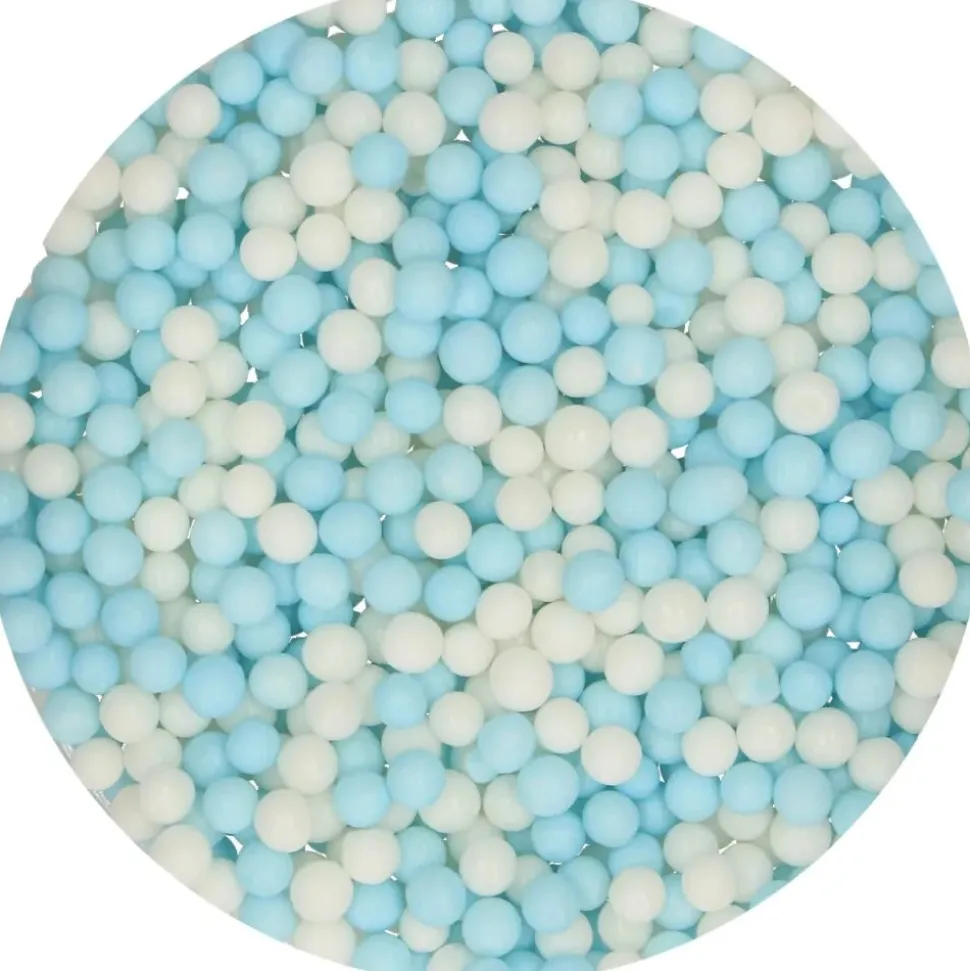 PERLES SUCRE 60G BLEU BLANC