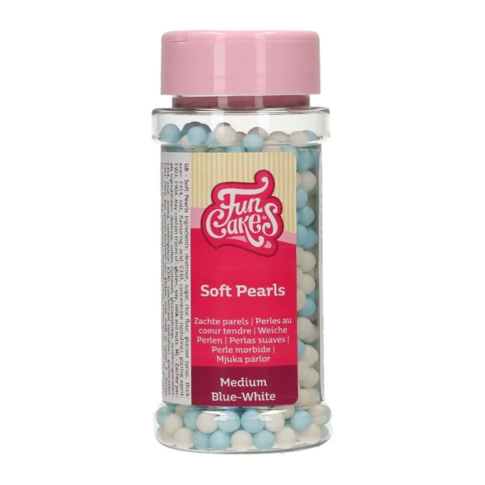 PERLES SUCRE 60G BLEU BLANC