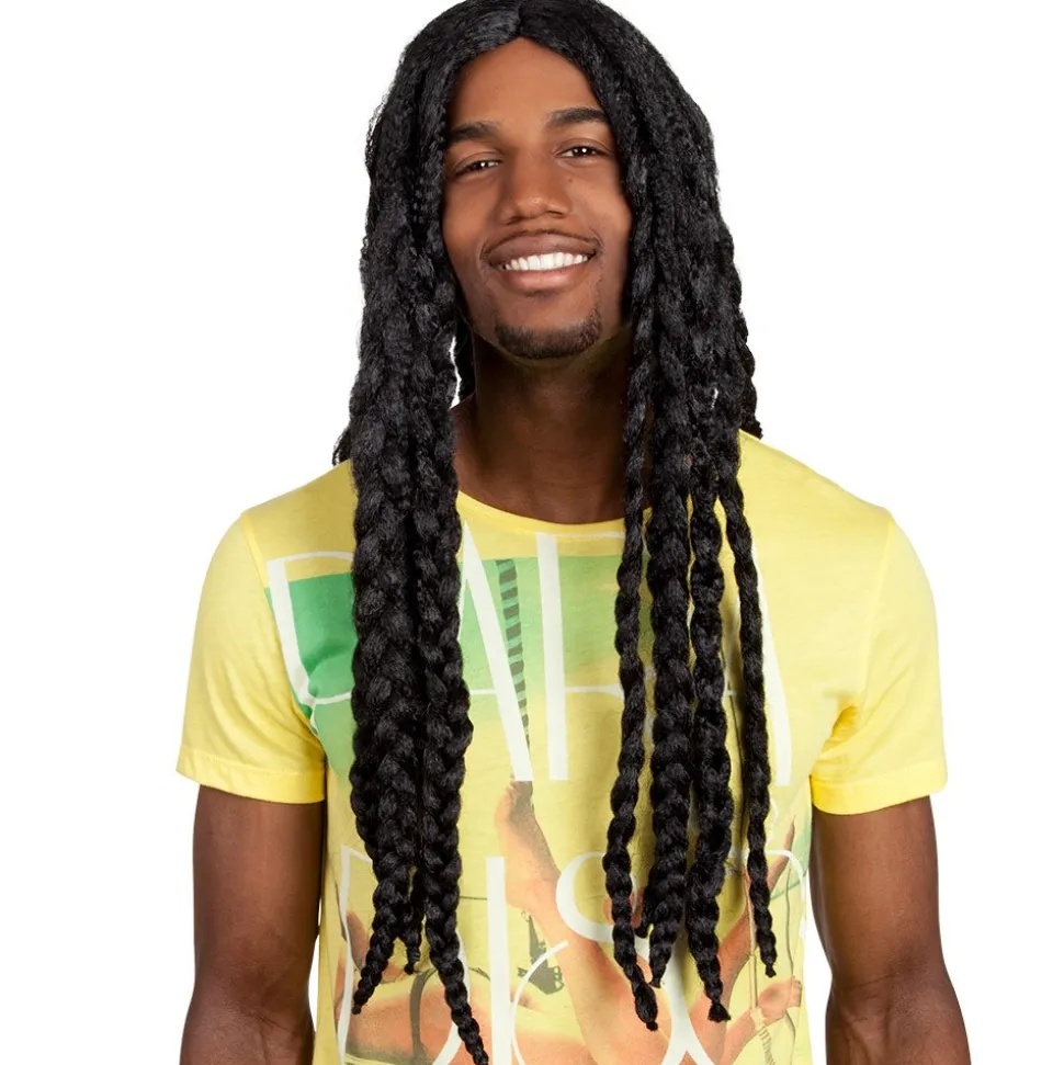 PERRUQUE AFRO SOUL REBEL RASTA TRESSES ADULTE