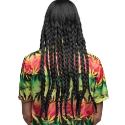 PERRUQUE AFRO SOUL REBEL RASTA TRESSES ADULTE