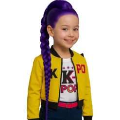 PERRUQUE K-POP MYSTIC BRAID TRESSE LILAS FILLE