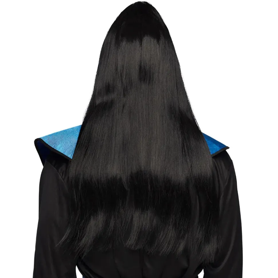 PERRUQUE SAMOURAÏ GUERRIER ASIATIQUE NOIR HOMME