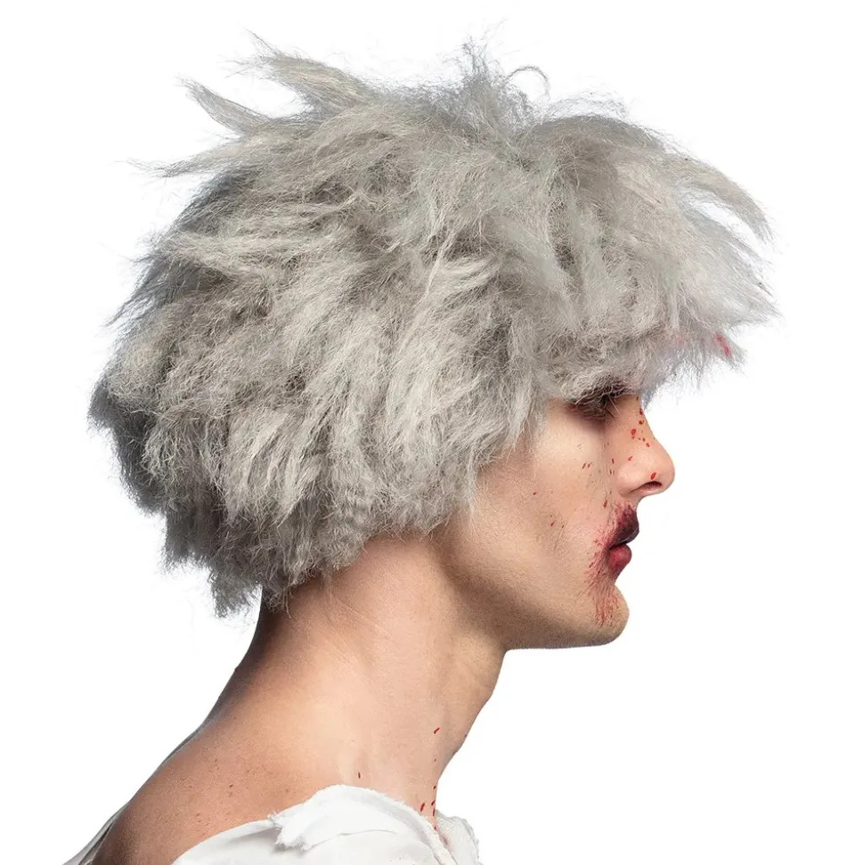 PERRUQUE ZOMBIE SAUVAGE CHEVEUX GAUFRÉS HOMME
