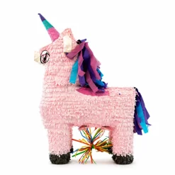 PIÑATA À TIRER LICORNE FANTASTIQUE ROSE