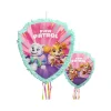 PIÑATA À TIRER PAW PATROL QG 33X38X9CM ROSE