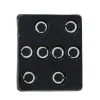 8 PIERCINGS VISAGE ANNEAUX LOOK PUNK 1.3CM