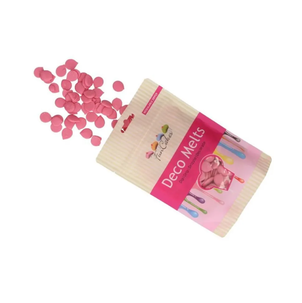 PISTOLES DÉCO À FONDRE ROSE 250G