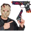 PISTOLET JOUET PVC ÉPOUVANTE 22CM MULTICOLORE
