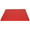 PLATEAU À GÂTEAU CARRÉ 30CM ROUGE