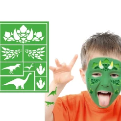 POCHOIRS MAQUILLAGE DINOSAURE