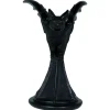 PORTE-BOUGIE CHAUVE-SOURIS DÉCO RÉSINE 18X12CM