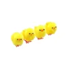 4 POUSSINS JAUNES 4.5CM