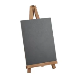 PRÉSENTOIR CHEVALET TABLEAU ARDOISE 15X30X19CM