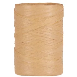 RAPHIA BIODÉGRADABLE 5-8MMX100M NATUREL