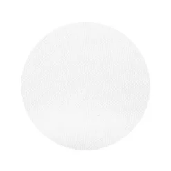 10 RONDS DE TULLE VOILE 24CM BLANC