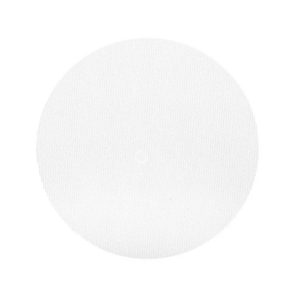 10 RONDS DE TULLE VOILE 24CM BLANC