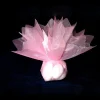 10 RONDS DE TULLE VOILE - ROSE