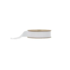 RUBAN MOUSSELINE 2CMX3M BLANC