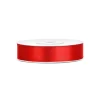 RUBAN SATIN DOUBLE FACE 12MMX25M ROUGE