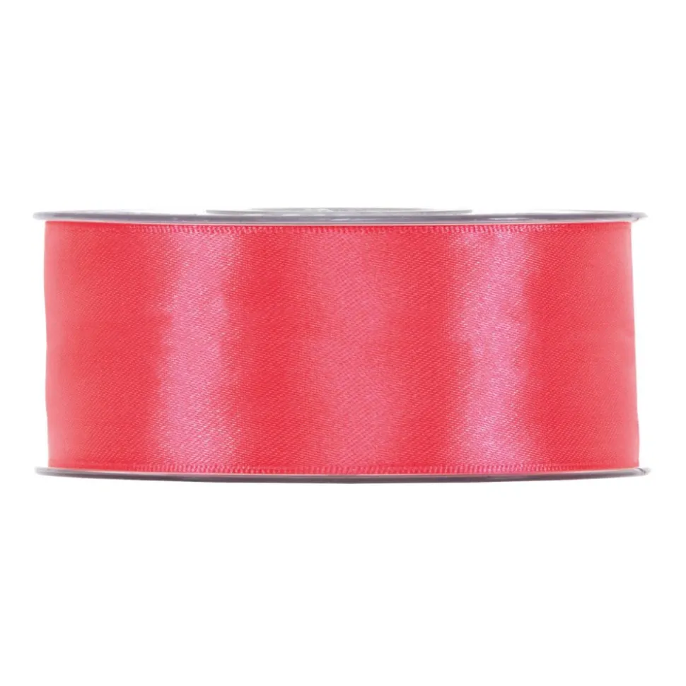 RUBAN SATIN DOUBLE FACE 40MMX25M ROSE PARADIS