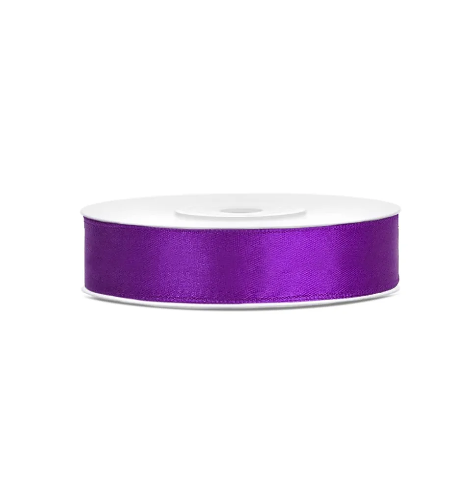 RUBAN SATIN DOUBLE FACE 12MMX25M VIOLET