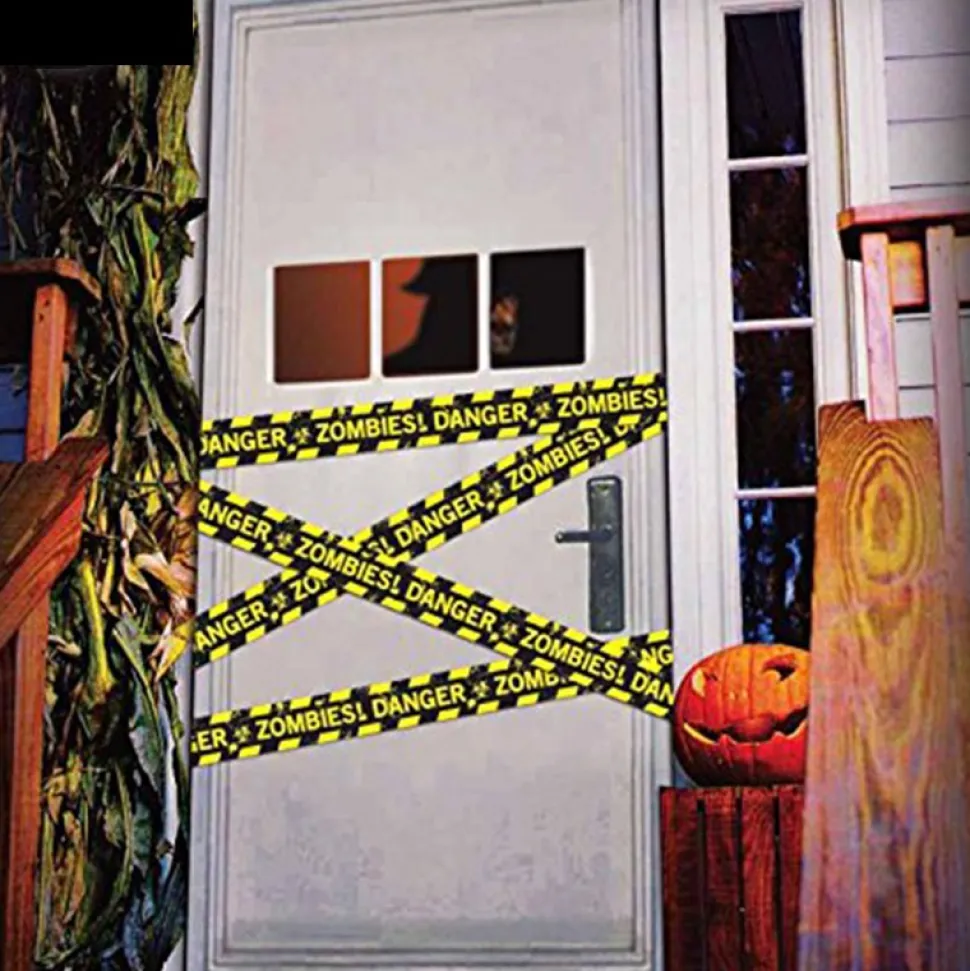 RUBAN SIGNALISATION POLICE ZONE ZOMBIE 6M