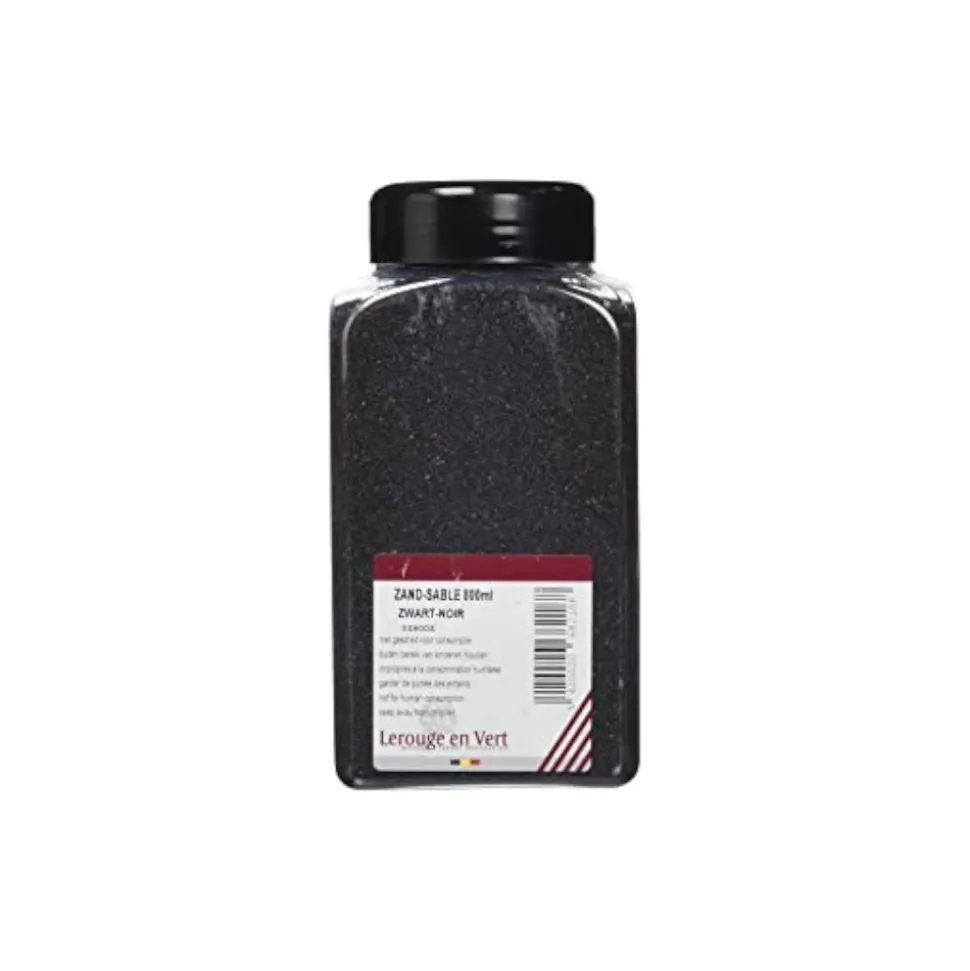 SABLE FIN DÉCORATIF 1.25KG NOIR CHARBON
