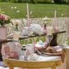 10 SACHETS CARTON BAPTÊME 7.5X12.5X4.5CM ROSE