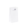 6 SACHETS GOODIES BLANC 10X18X5CM