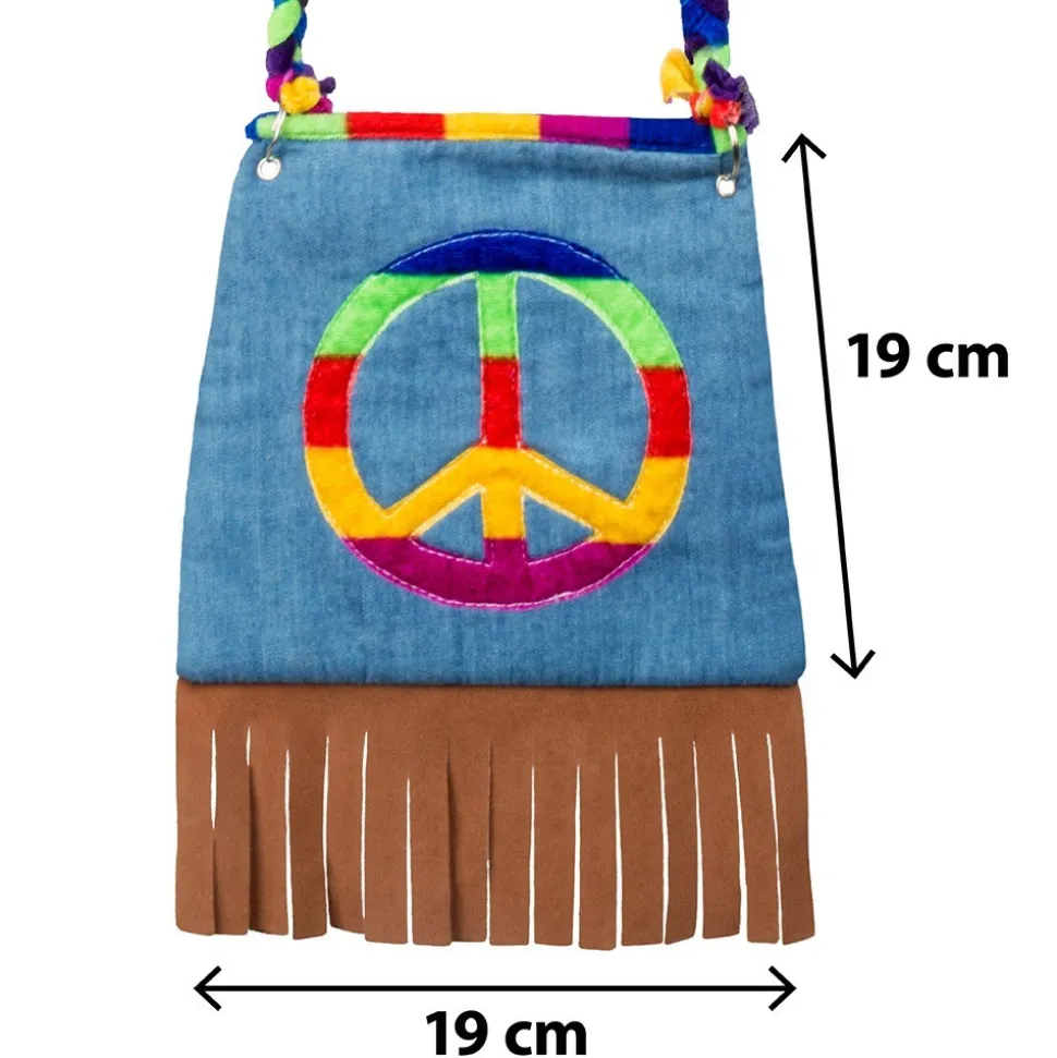 SAC HIPPIE PEACE AND LOVE