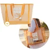 SAC PLAGE MESH SEA SEX SUN 37X57X15CM ORANGE