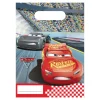 6 SACS CADEAUX PLASTIQUE CARS 23X16.5CM