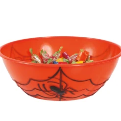 SALADIER RÉUTILISABLE TOILE ARAIGNÉE 27X9CM ORANGE