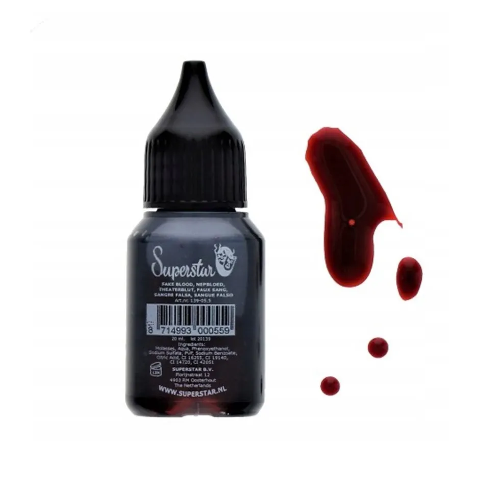 SANG ARTIFICIEL COAGULATION ÉPAISSE 20ML ROUGE