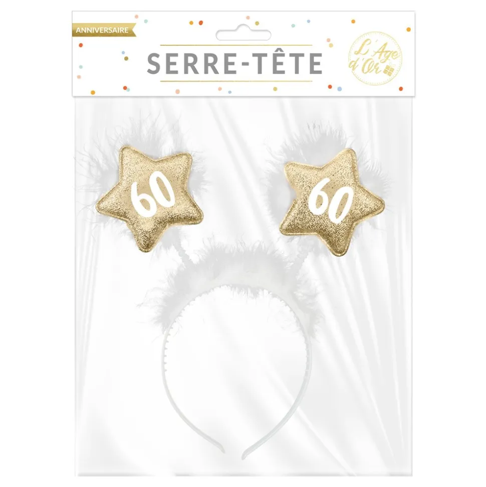SERRE TETE ANNIVERSAIRE 60AINE