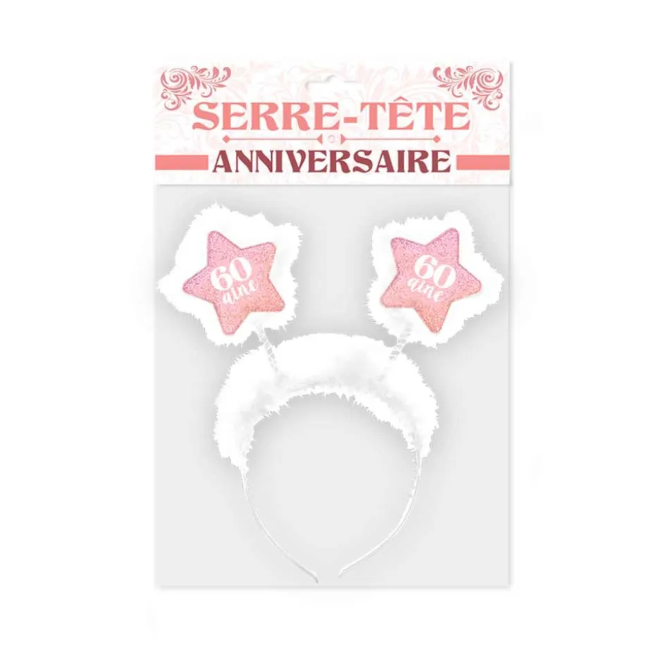SERRE TETE ANNIVERSAIRE 60AINE